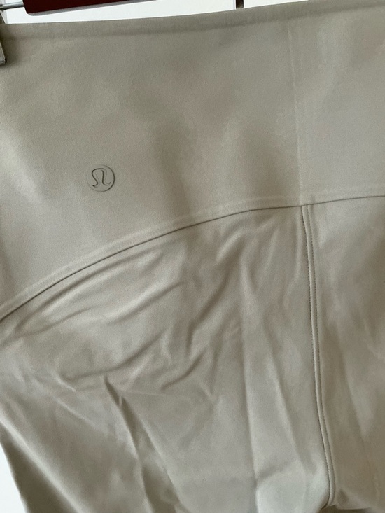 Lululemon Wide-Leg High-Rise Pants (Size 4) – Neutral Taupe/Olive - Picture 3 of 4